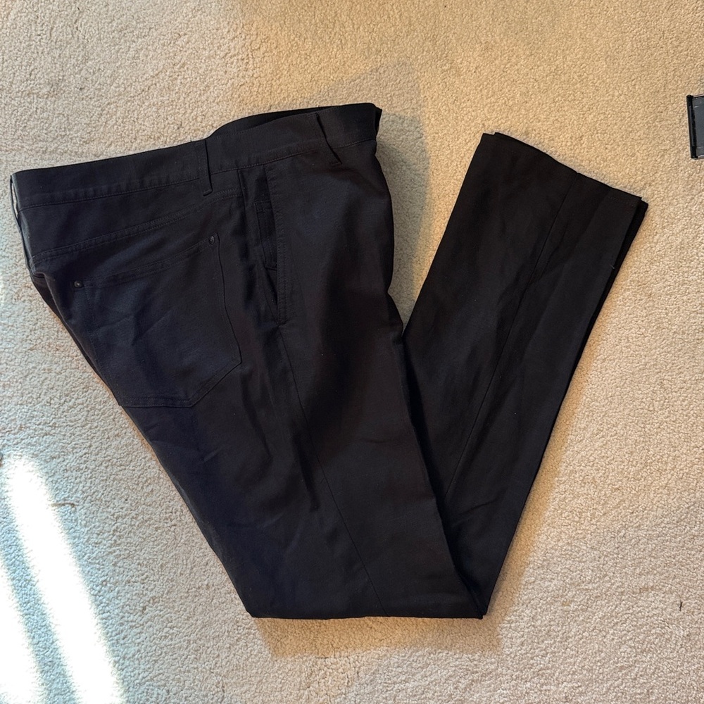 John Varvatos Classic Black Dress Pants (waist 32)